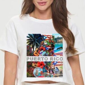 T shirt Women Crop Top Size S, M, L